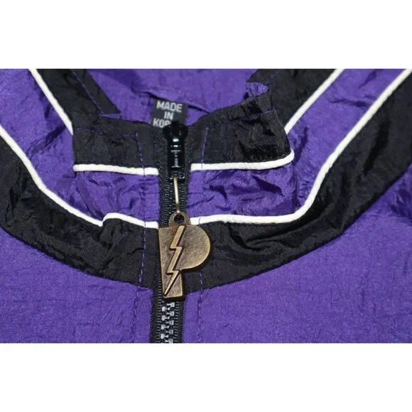 Vintage 90s Colorado Rockies Pro Player Windbreaker Jacket Men’s L Korea
